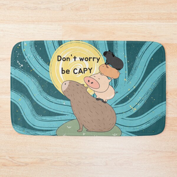 Item preview, Dont worry, be CAPY designed and sold by Lulupainting.