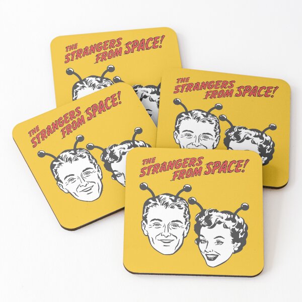 Item preview, Strangers From Space Retro Humans Are Aliens Design designed and sold by acquiesce13.