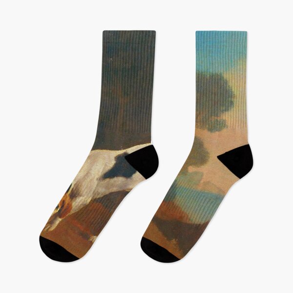 Item preview, Hound dog on the prowl by George Stubbs designed and sold by Vintage Designs +.