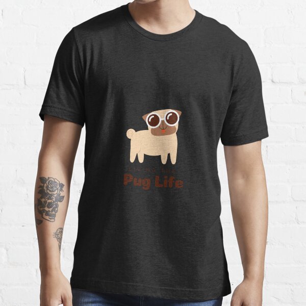 Brown Dog Illustrated Pets Lifestyle Essential T-Shirt