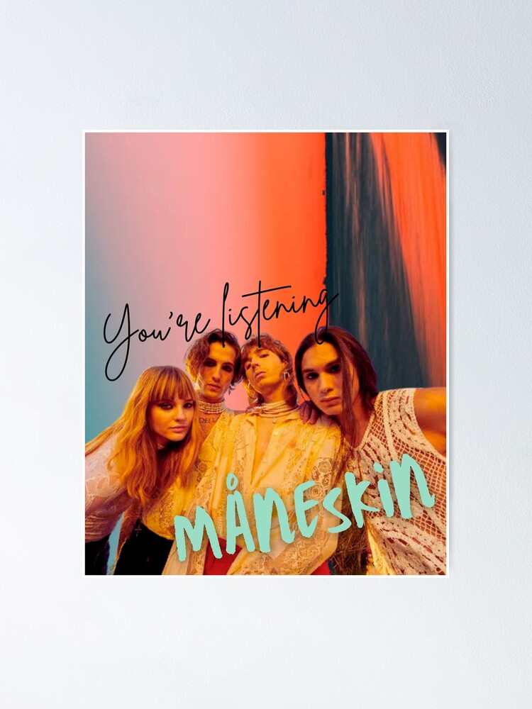 Maneskin Album Cover Design Poster for Sale by Didon On Demand