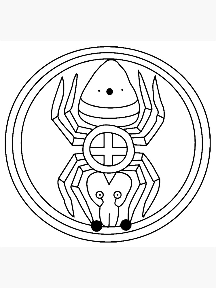 Mississippian Spider Gorget" Sticker for Sale by SeptimusT | Redbubble