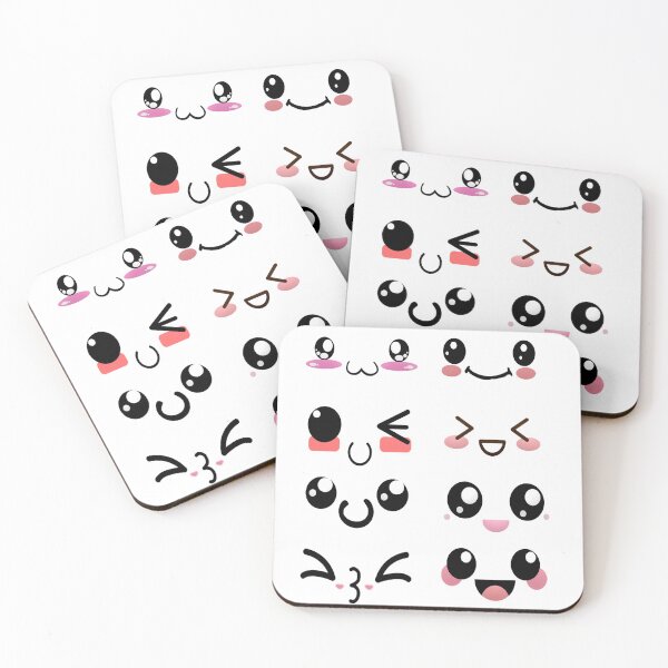 Item preview, Japanese Kawaii Cute Smiley Face designed and sold by Avani01.