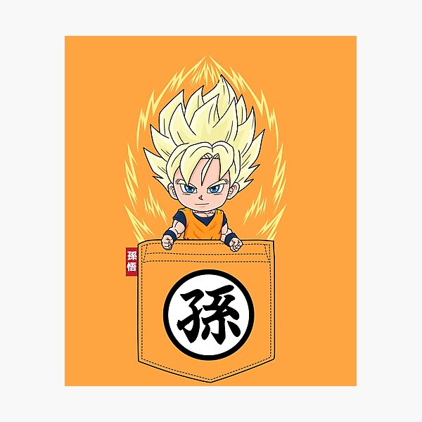 Dragonball Sticker - Goku Chibi 2 Art Print for Sale by PuppyPals3