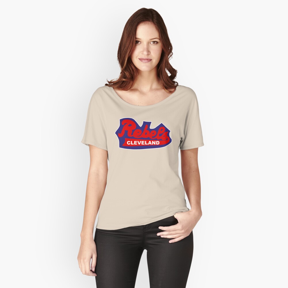 Retro Cleveland Rebels Defunct NBA Basketball Team Design