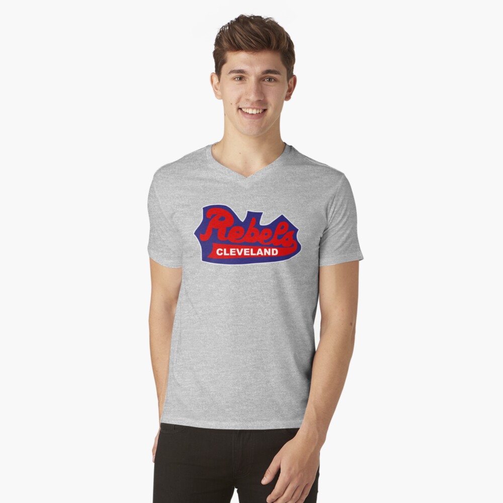 Retro Cleveland Rebels Defunct NBA Basketball Team Design