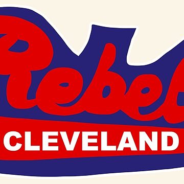 Retro Cleveland Rebels Defunct NBA Basketball Team Design