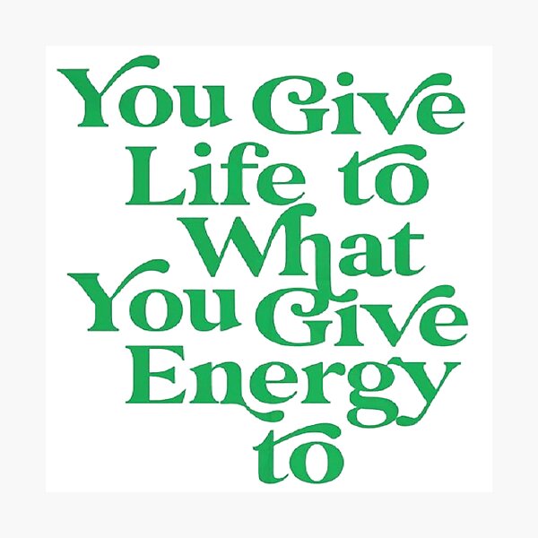 energy <3 . Photographic Print