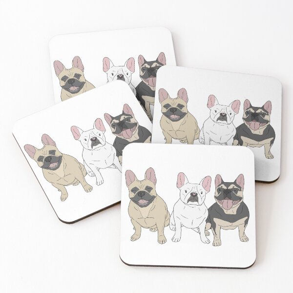 Item preview, french bulldog trio  designed and sold by jessicamegan143.