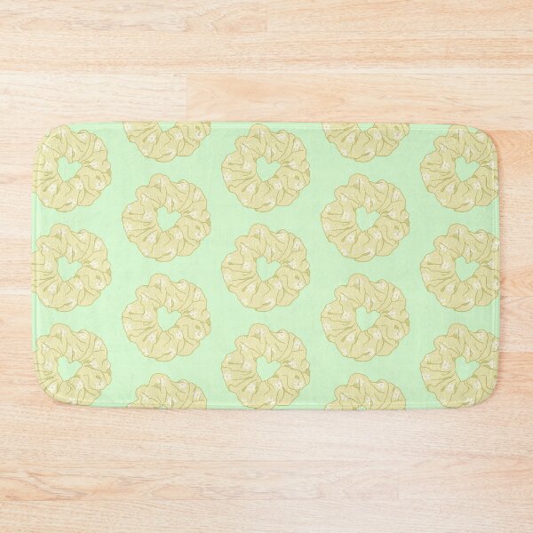 Item preview, Light yellow scrunchie with daisies designed and sold by Nikamii.