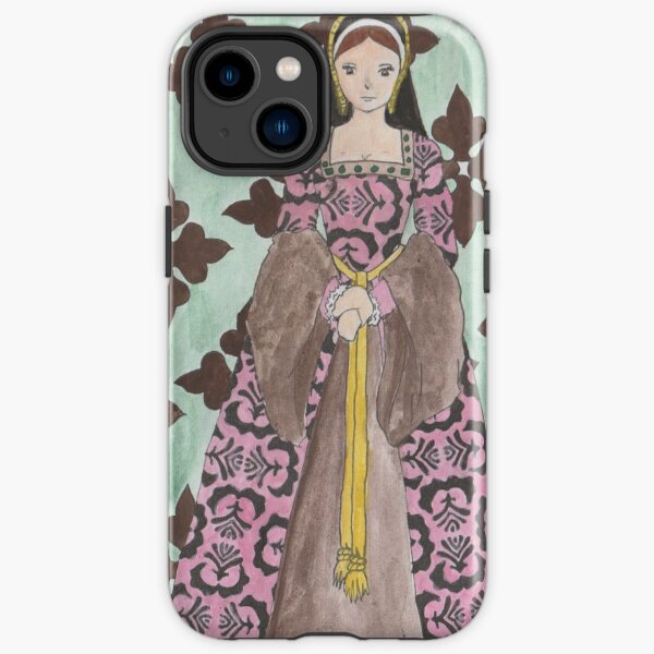 Pink Tudor Gown iPhone Tough Case