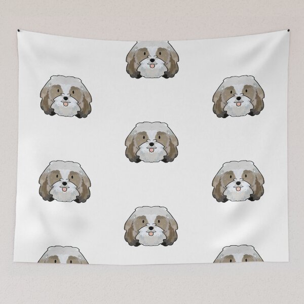 Item preview, shih tzu face designed and sold by ellielouised.