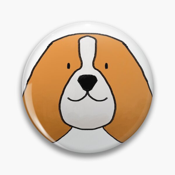 Item preview, beagle face designed and sold by ellielouised.