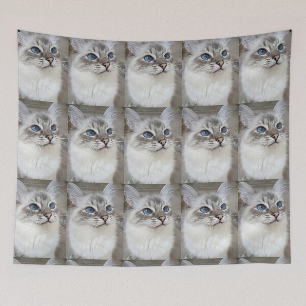 Item preview, Lynx ragdoll cat Saoirse designed and sold by Fluffycat2020.