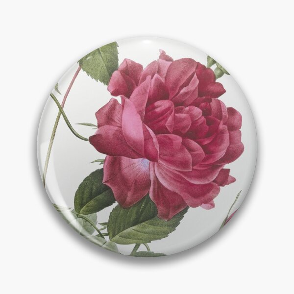 Item preview, Painted roses round stickers designed and sold by wavethreat.