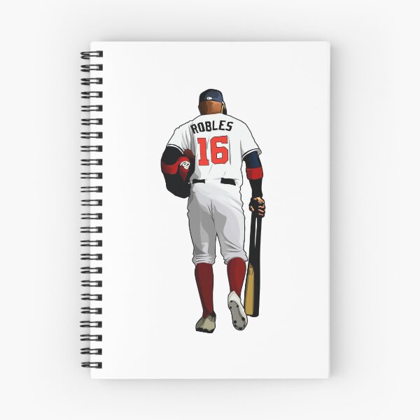Item preview, Victor Robles #16 Leaves The Dugout designed and sold by DadSports.