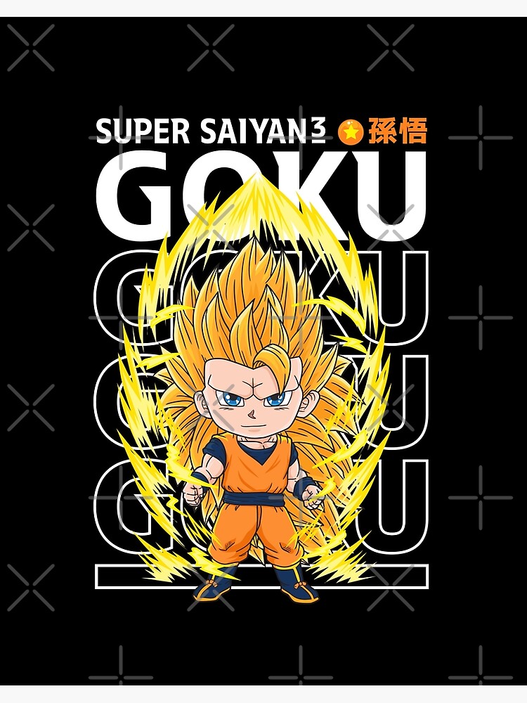 Son Goku Sayajin 3 | Art Board Print