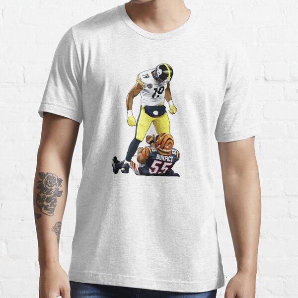 Antonio Brown Steelers Art 5 Kids T-Shirt by Joe Hamilton - Pixels