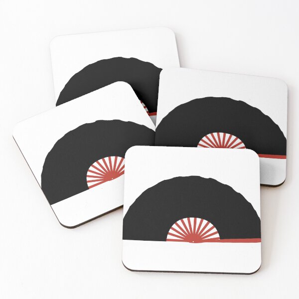 Item preview, kung fu fan red black designed and sold by elvadragon.