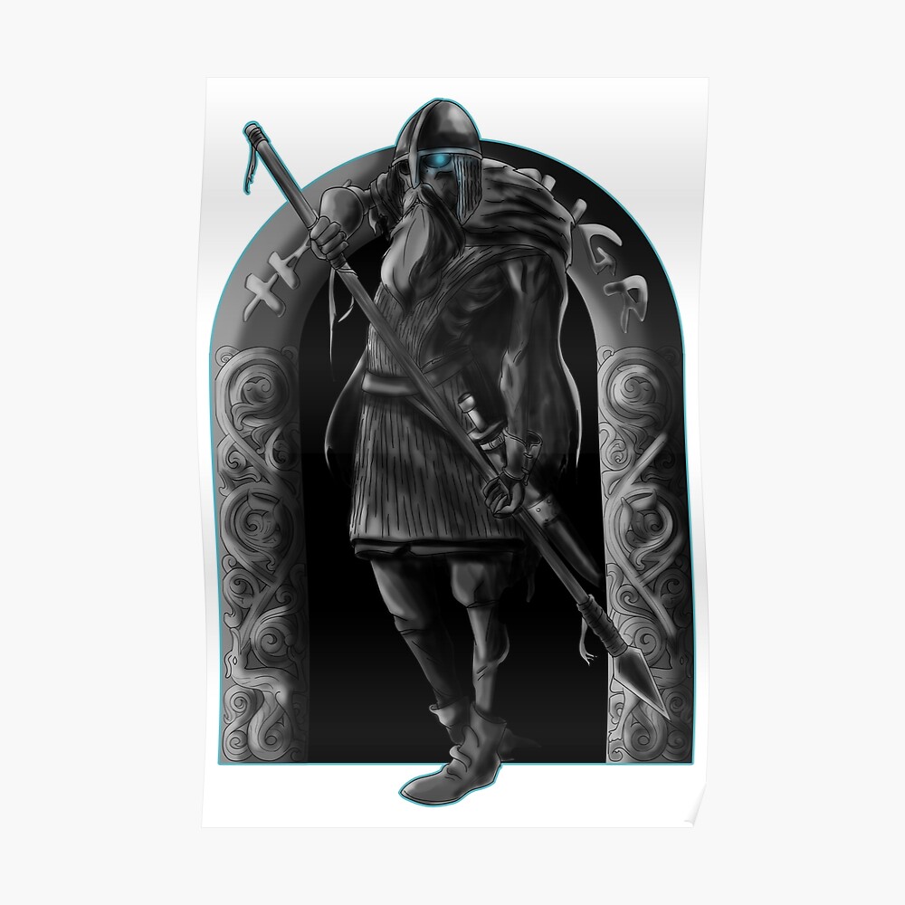 Draugr Lance Logo Pullover Hoodie for Sale by TentacleShogun