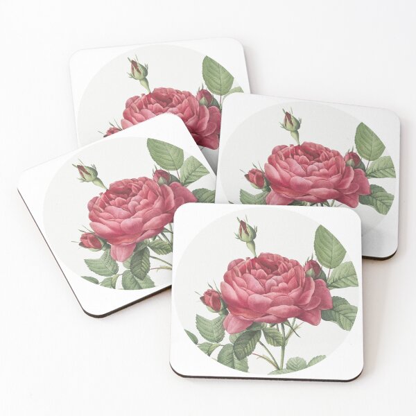 Item preview, Painted roses round stickers designed and sold by wavethreat.