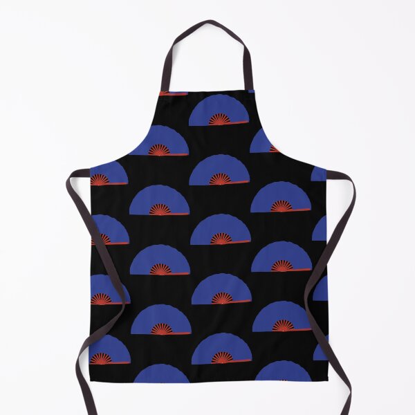 Item preview, kung fu fan red blue designed and sold by elvadragon.