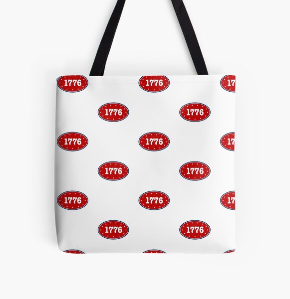 1776 - Patriotic 4th of July design All Over Print Tote Bag