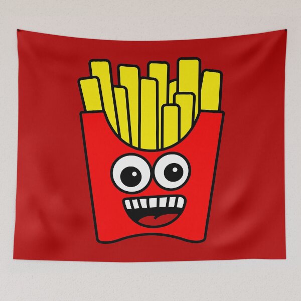 Item preview, Fries Smiling designed and sold by RandjaDesign.