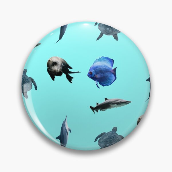 Item preview, Sea Animals Collection Sharks Dolphins Tortoise Realistic  designed and sold by nbakash.
