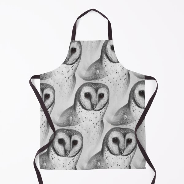 Item preview, Ghostly owl pattern designed and sold by TrippyEarth.