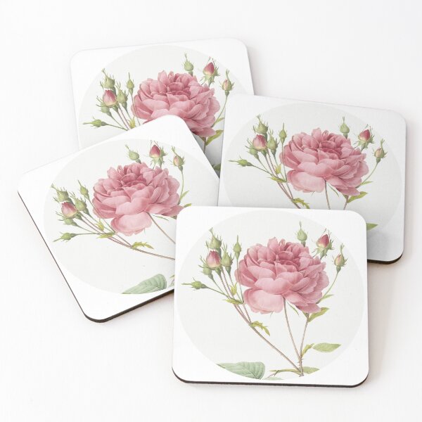 Item preview, Painted pink roses round stickers designed and sold by wavethreat.