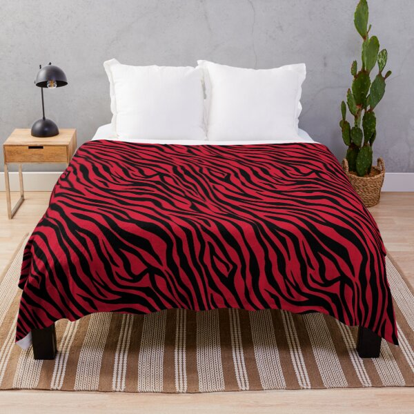 Item preview, Red Zebra Print, Animal Print designed and sold by thelustrous.
