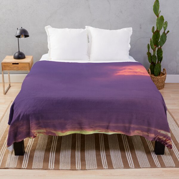 Item preview, Pink and purple sunset with clouds designed and sold by Athenacreations.