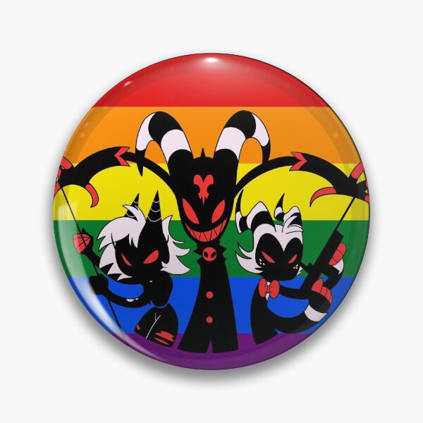 Item preview, PRIDE I.M.P. Immediate Murder Professionals logo (pride on black) designed and sold by aaaxel.