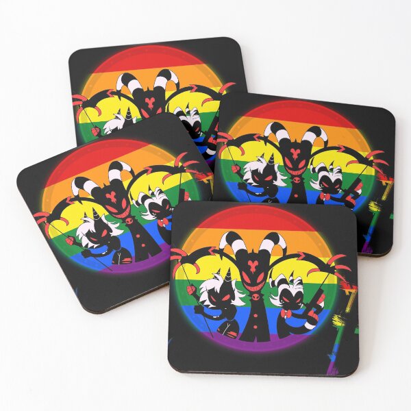 Item preview, PRIDE I.M.P. Immediate Murder Professionals logo (pride on black) designed and sold by aaaxel.