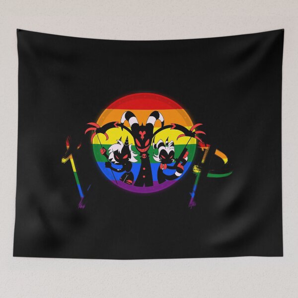 Item preview, PRIDE I.M.P. Immediate Murder Professionals logo (pride on black) designed and sold by aaaxel.