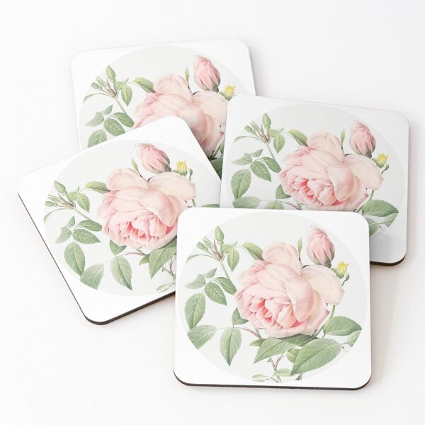 Item preview, Painted pink roses round stickers designed and sold by wavethreat.