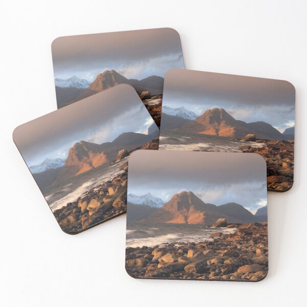 Artikelvorschau, Elgol, Red Cuillin bei Sonnenuntergang, Skye, Schottland entworfen und verkauft von PhotosEcosse.