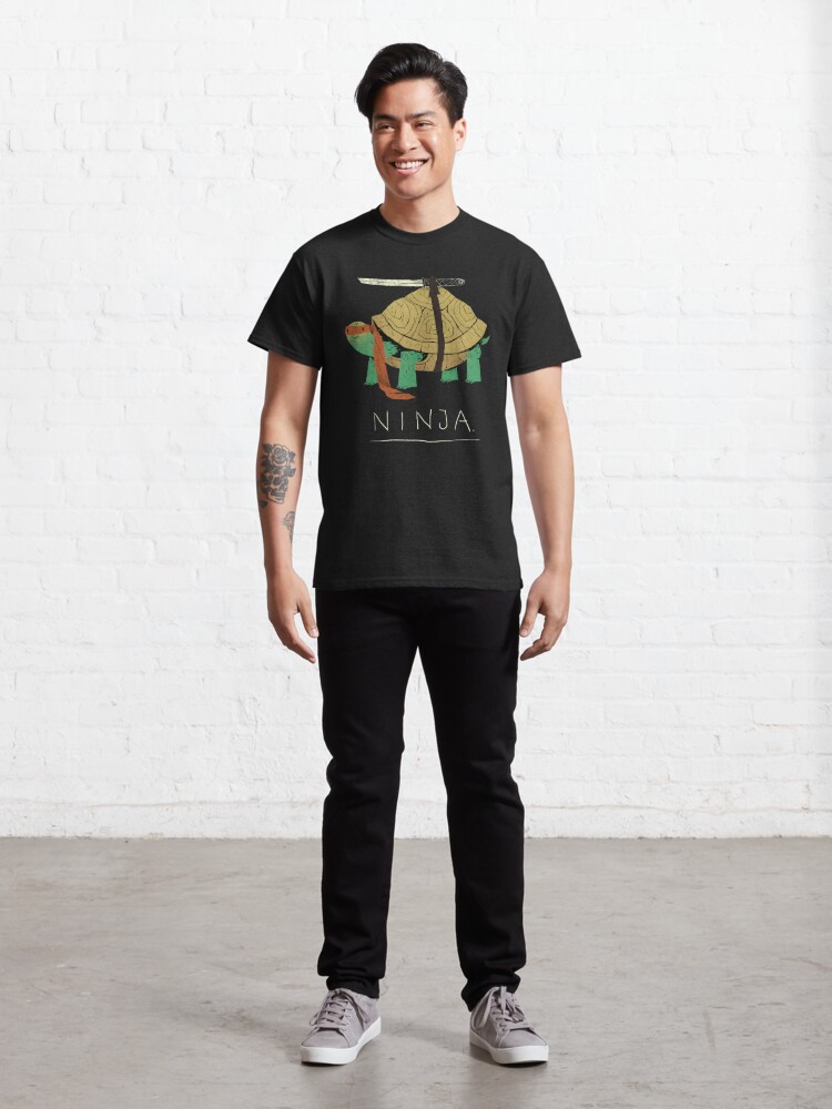 Disover ninja Classic T-Shirt Ninja Turtles