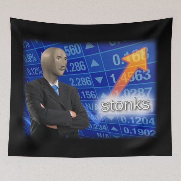 Item preview, Stonks designed and sold by MrParadox.