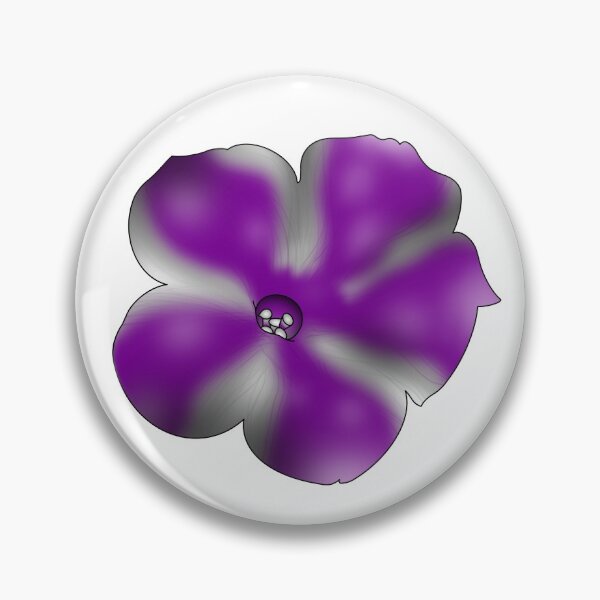 Item preview, Grey Asexual Pride Flag Flower designed and sold by Kai Buro.