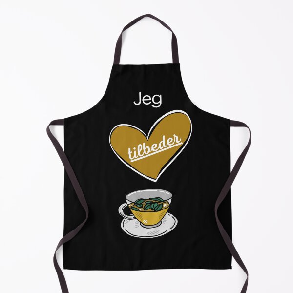 Item preview, (Design is in Danish) (På dansk) Jeg tilbeder te (I love tea) designed and sold by Cosmic-Ferret.