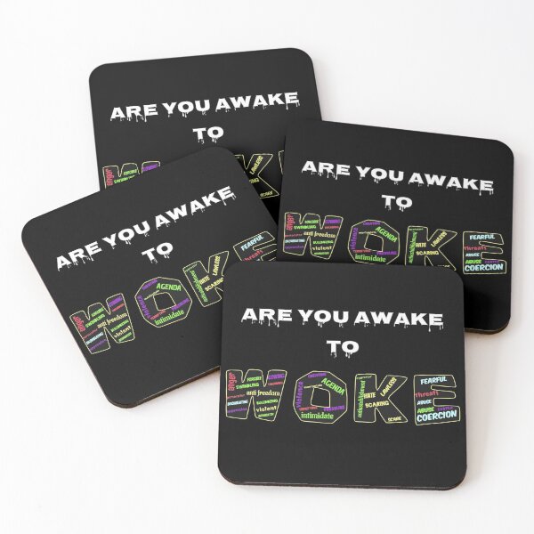 Item preview, ANTI WOKE QUOTE, AWAKE TO WOKE designed and sold by enigma3a.