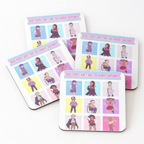 Item preview, Trans people don't owe you gender conformity designed and sold by smnius.