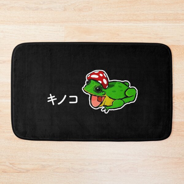 Item preview, Kawaii Cottagecore Aesthetic Japanese Frog In A Mushroom Hat designed and sold by Ellie and Jack.