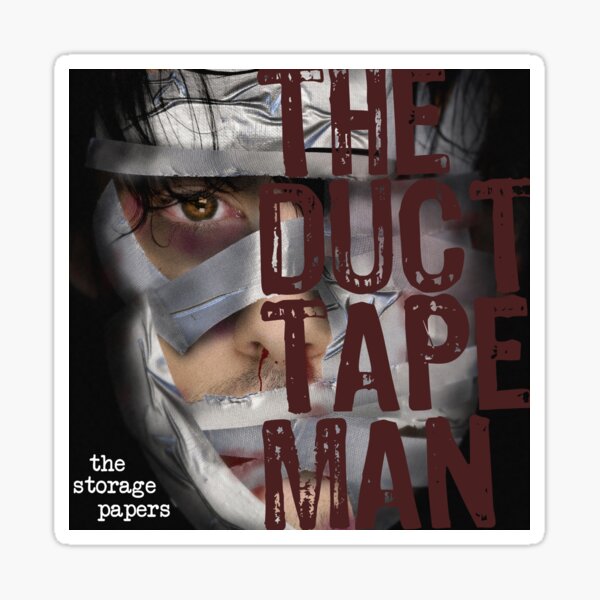 The Duct Tape Man Sticker