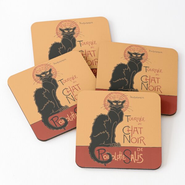 Item preview, Vintage Commercial Poster Le Chat Noir - The Black Cat designed and sold by TJHarr.