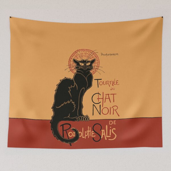 Item preview, Vintage Commercial Poster Le Chat Noir - The Black Cat designed and sold by TJHarr.