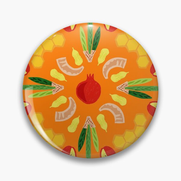 Item preview, Yomim Noraim Large Orange designed and sold by TillaCrowne.
