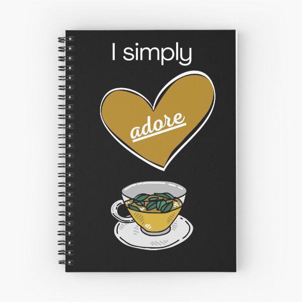 Item preview, I simply adore tea. Hot cuppa!   designed and sold by Cosmic-Ferret.